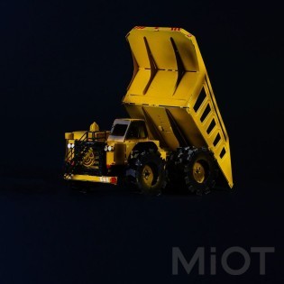 Кар'єрний самоскид механічний конструктор Quarry Transporter Metal-Time MT014