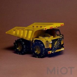 Кар'єрний самоскид механічний конструктор Quarry Transporter Metal-Time MT014