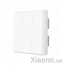 Умный выключатель Xiaomi Aqara Smart Light Switch ZigBee Version (3 кнопки)