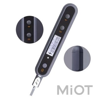 Индикатор-тестер напряжения Xiaomi JIMIHOME Digital Display Electric Test Pen Light Gray JM-G27004