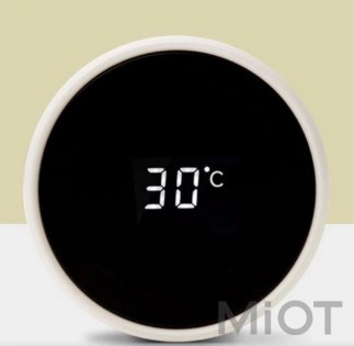 Заварочный термос с дисплеем Xiaomi QUANGE Intelligent Tea Separator Cup White (SJ020501)