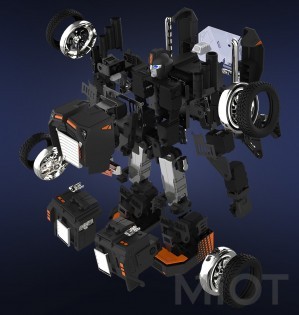 Інтелектуальний робот-трансформер Xiaomi Lesen Robot T9-X Black