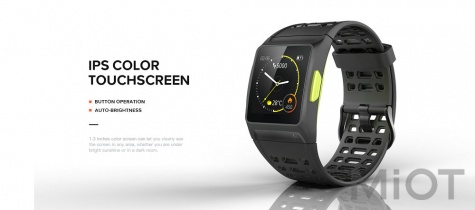 Розумний годинник Xiaomi iWoWn GPS Watch P1 Black