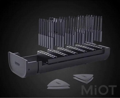 Отвертка с насадками Xiaomi JIMIHOME 60in1 Black JM-GNT60