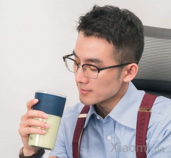 Соковыжималка Xiaomi BUD Portable juice cup Blue (B25E)