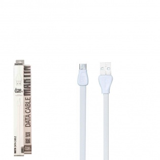 Кабель синхронiзацiї Remax Martin RC-028m USB - microUSB 1 м. (бiлий)
