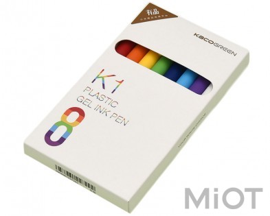 Набір гелевих ручок Xiaomi KACO K1040 8 штук
