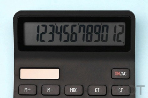 Калькулятор Xiaomi KACO Lemo Calculator Black K1412