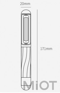 Ніж для чищення овочів Xiaomi Kalar I-Peeler 171*20*20 mm Black KL0100207