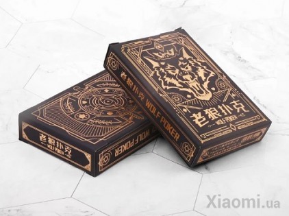 Игральные карты Xiaomi Poker Cards AAA Wolf Poker