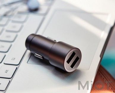 Автомобільний зарядний пристрій Xiaomi Kingmi Car Charger Black QU0020