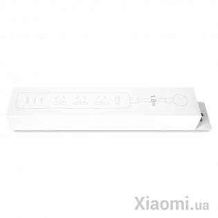 Удлинитель Xiaomi KingMi Power Strip (3 розетки; 3 USB) 1.8m Transparent QMCXB33CHTM