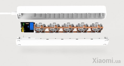 Удлинитель Xiaomi KingMi Power Strip with WiFi (5 розеток) White (QMCXB02ZN)