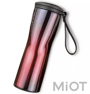 Термокружка Xiaomi KissKissFish MOKA Smart Coffee Tumbler Gradient Red (430ml) (S-U45W)