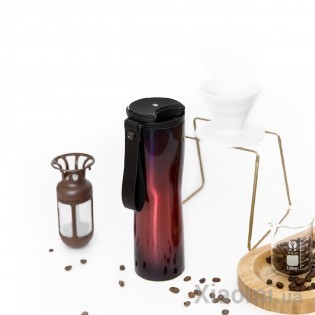 Термокружка Xiaomi KissKissFish MOKA Smart Coffee Tumbler Gradient Red (430ml) (S-U45W)