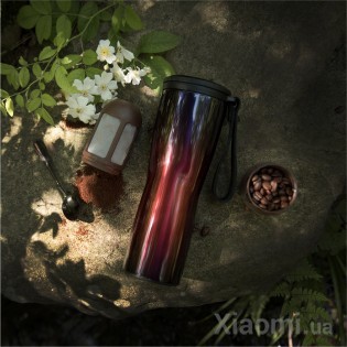 Термокружка Xiaomi KissKissFish MOKA Smart Coffee Tumbler Gradient Red (430ml) (S-U45W)
