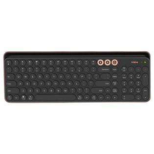 Клавиатура беспроводная Xiaomi AIR85+ Bluetooth Dual Mode (MWBK01) MAC/PC (RU) Golden Black