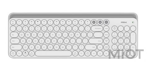 Бездротова Bluetooth-клавіатура Xiaomi MiiiW (MWBK01) White