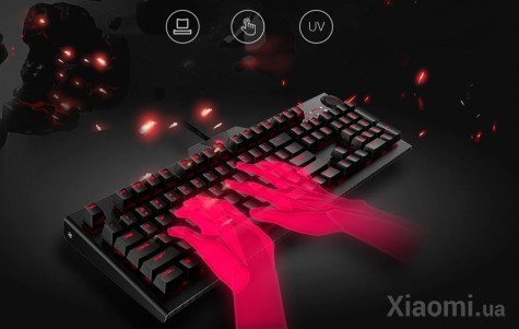 Клавиатура Xiaomi BLASOUL Professional Mechanical Gaming Keyboard USB Black Y520