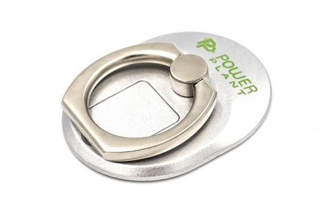 Кольцо держатель для смартфонов PowerPlant Silver (CA910304)