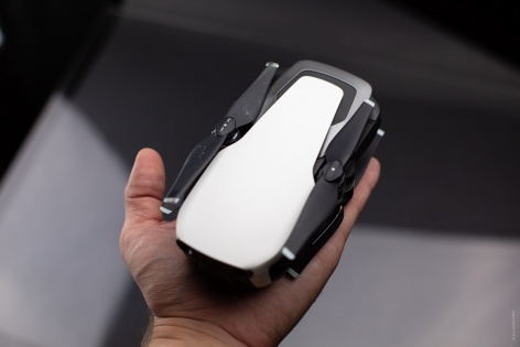 Компактний складаний квадрокоптер DJI Mavic Air Onyx Black 4К + Захист пропелерів
