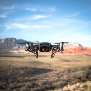 Компактний складаний квадрокоптер DJI Mavic Air Onyx Black 4К + Захист пропелерів