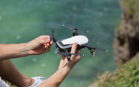 Компактний складаний квадрокоптер DJI Mavic Air Onyx Black 4К + Захист пропелерів
