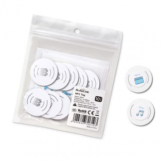 Комплект NFC міток Broadlink NFC Tag SRN1, 10 штук (Білий)