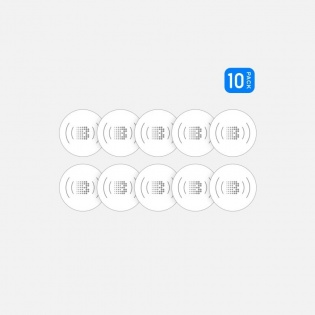 Комплект NFC міток Broadlink NFC Tag SRN1, 10 штук (Білий)