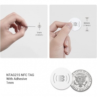 Комплект NFC тегів Broadlink NFC Tag SRN1 (Білий)