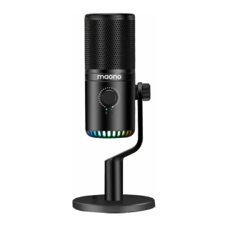 Конденсаторний мiкрофон Maono DM30 з RGB-пiдсвiчуванням (Чорний)