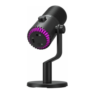 Конденсаторний мiкрофон Maono DM30 з RGB-пiдсвiчуванням (Чорний)