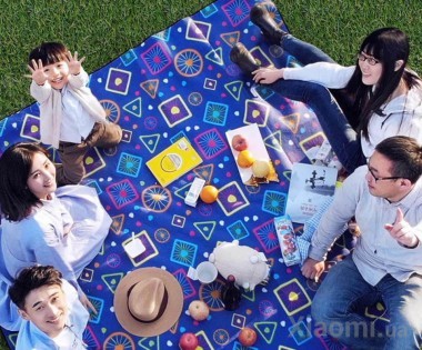 Коврик для пикника Xiaomi Zao Feng Windproof Picnic Mat Blue