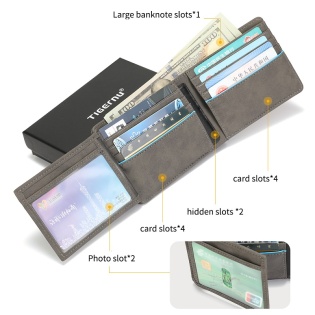 Гаманець Tigernu RFID Protection Tigernu T-S8010 (коричневий)