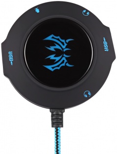 Kotion usb hub S2 (Черно-синий)