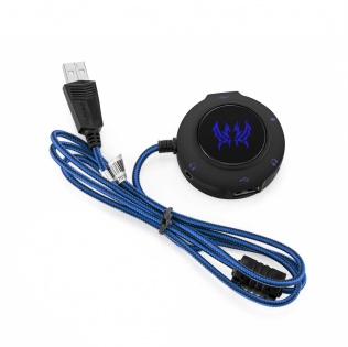 Kotion usb hub S2 (Черно-синий)