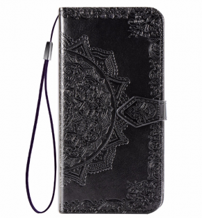 Кожаный чехол (книжка) Art Case с визитницей для Xiaomi Mi Max 2 Черный (100114)