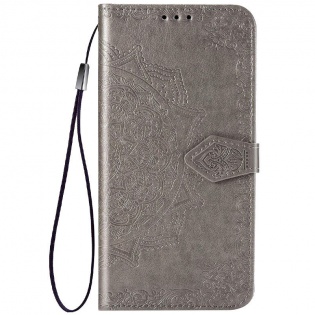 Кожаный чехол (книжка) Art Case с визитницей для Xiaomi Poco X3 NFC / Poco X3 Pro Серый (166032)