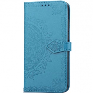 Кожаный чехол (книжка) Art Case с визитницей для Xiaomi Redmi 7A Синий (104180)