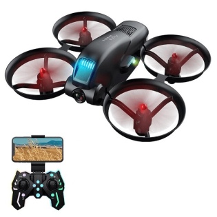Квадрокоптер KFPLAN KF615 iз 4K камерою, FPV, до 15 хв. польоту (Чорний)