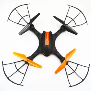 Квадрокоптер на радiокеруваннi Phantom LH-X43WF з WiFi камерою (Чорний)