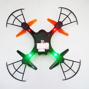 Квадрокоптер на радiокеруваннi Phantom LH-X43WF з WiFi камерою (Чорний)