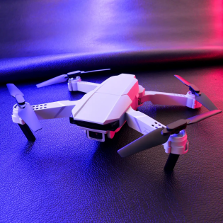 Квадрокоптер RC Drone S62 iз подвiйною 4К HD камерою до 15 хвилин польоту (Бiлий)