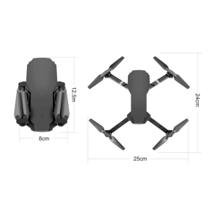 Квадрокоптер RC Drone S70 iз подвiйною камерою HD FPV до 10 хвилин польоту (Чорний)