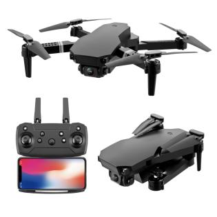 Квадрокоптер RC Drone S70 iз подвiйною камерою HD FPV до 10 хвилин польоту (Чорний)