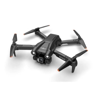 Квадрокоптер складной KFPLAN KF610 с Wifi FPV 2.4G камерой и подсветкой (Черный)