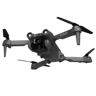 Квадрокоптер складной KFPLAN KF610 с Wifi FPV 2.4G камерой и подсветкой (Черный)