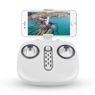 Квадрокоптер Syma X25 PRO с с системой GPS и FPV HD-камерой (Белый)