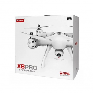 Квадрокоптер Syma X8 PRO с модулем GPS (Белый)