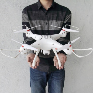 Квадрокоптер Syma X8 PRO с модулем GPS (Белый)